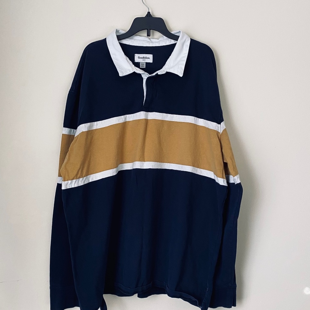 Goodfellow & Co. Long-sleeve Rugby Polo shirt